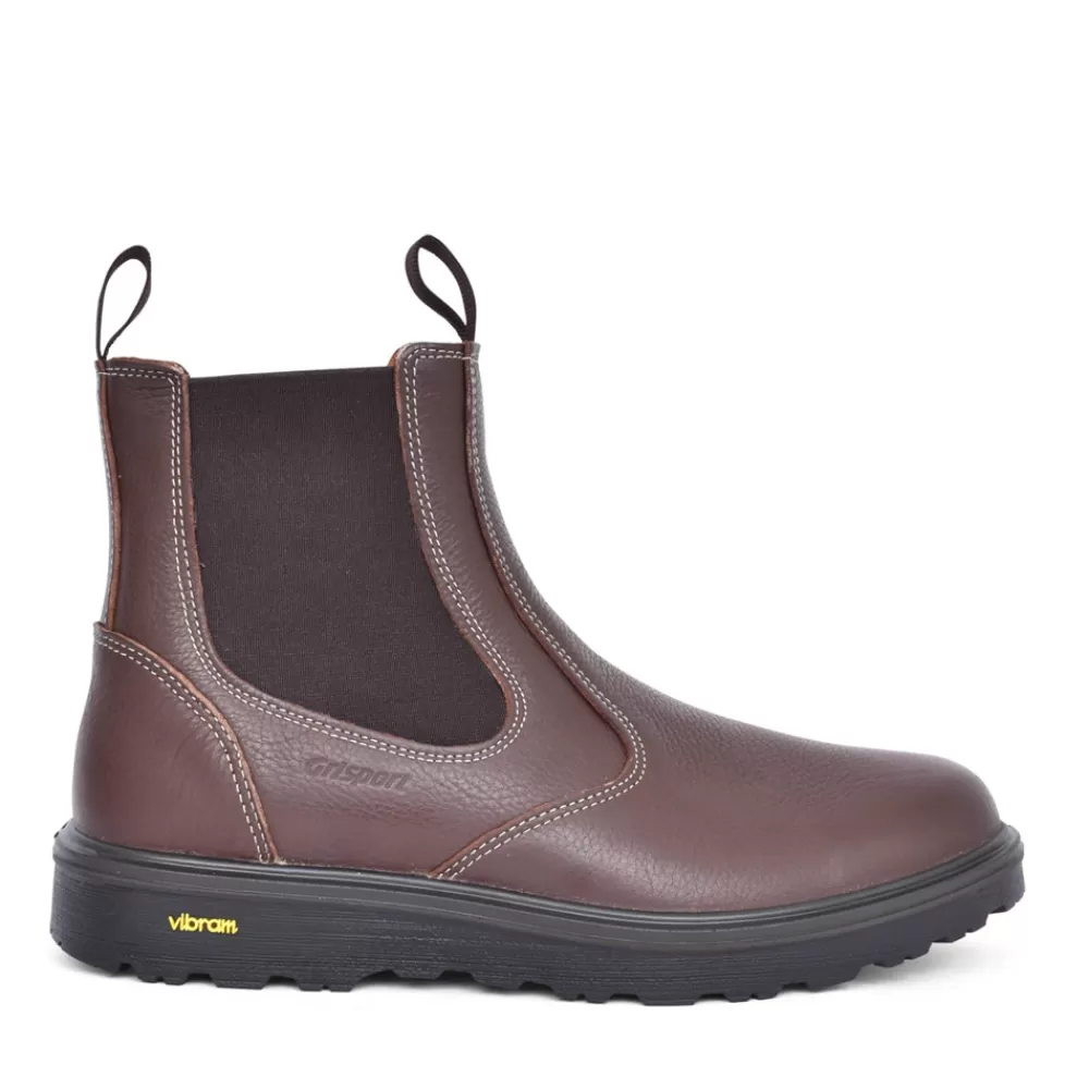 Mens GRISPORT Crieff Cmg691 Slip On Boot In Brown