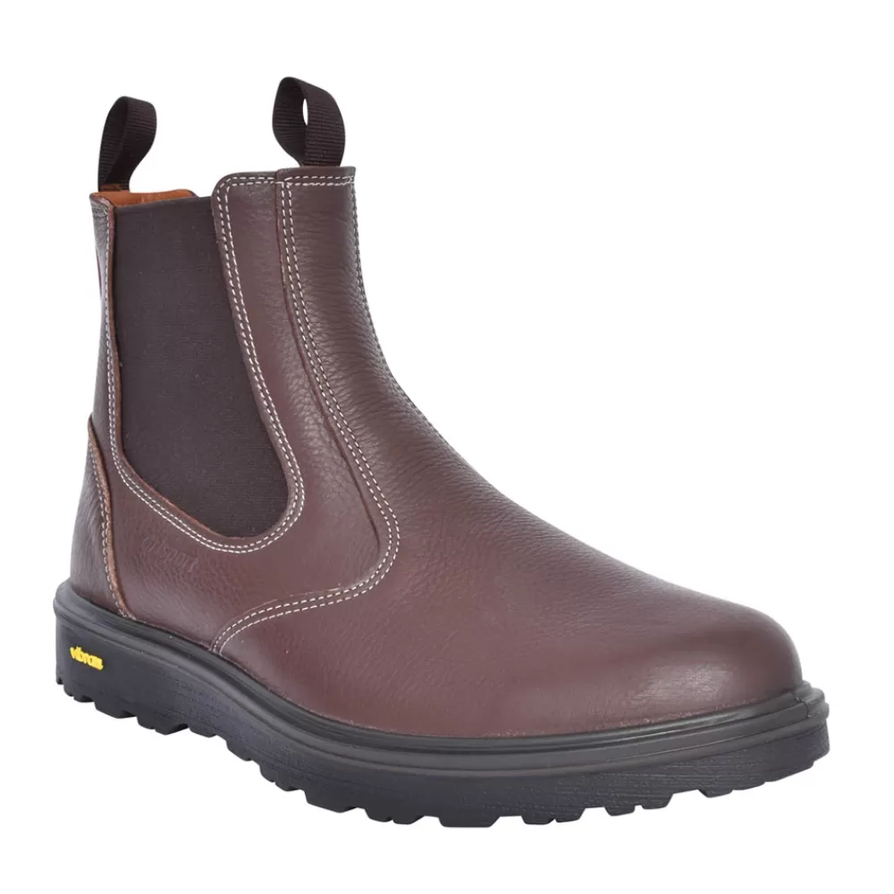 Mens GRISPORT Crieff Cmg691 Slip On Boot In Brown
