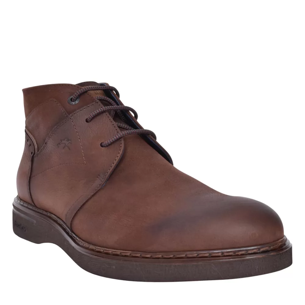 Mens FLUCHOS F1241 Warrior Laced Boot In Brown