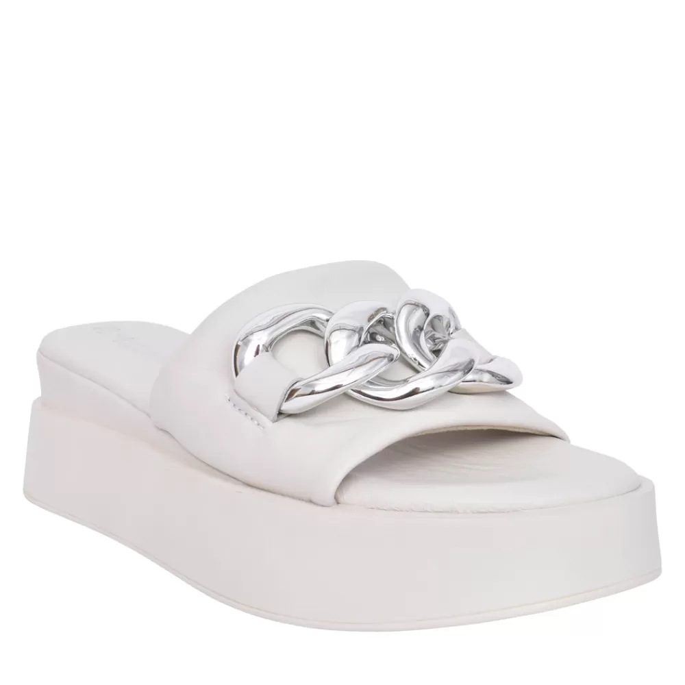 Ladies TAMARIS Ladies 1-27215 Wedge Mule In White