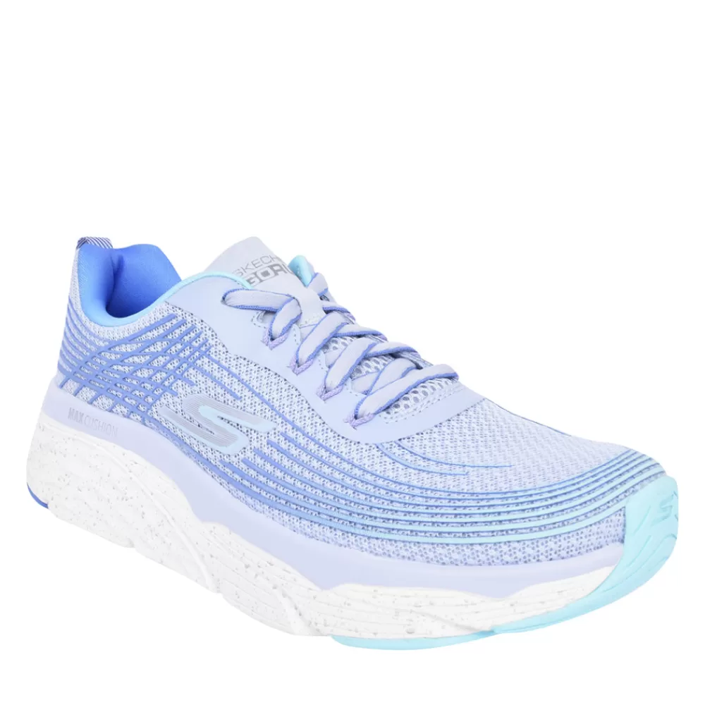 Ladies SKECHERS Ladies 128563 Max Cushioning Elite Trainer In Blue