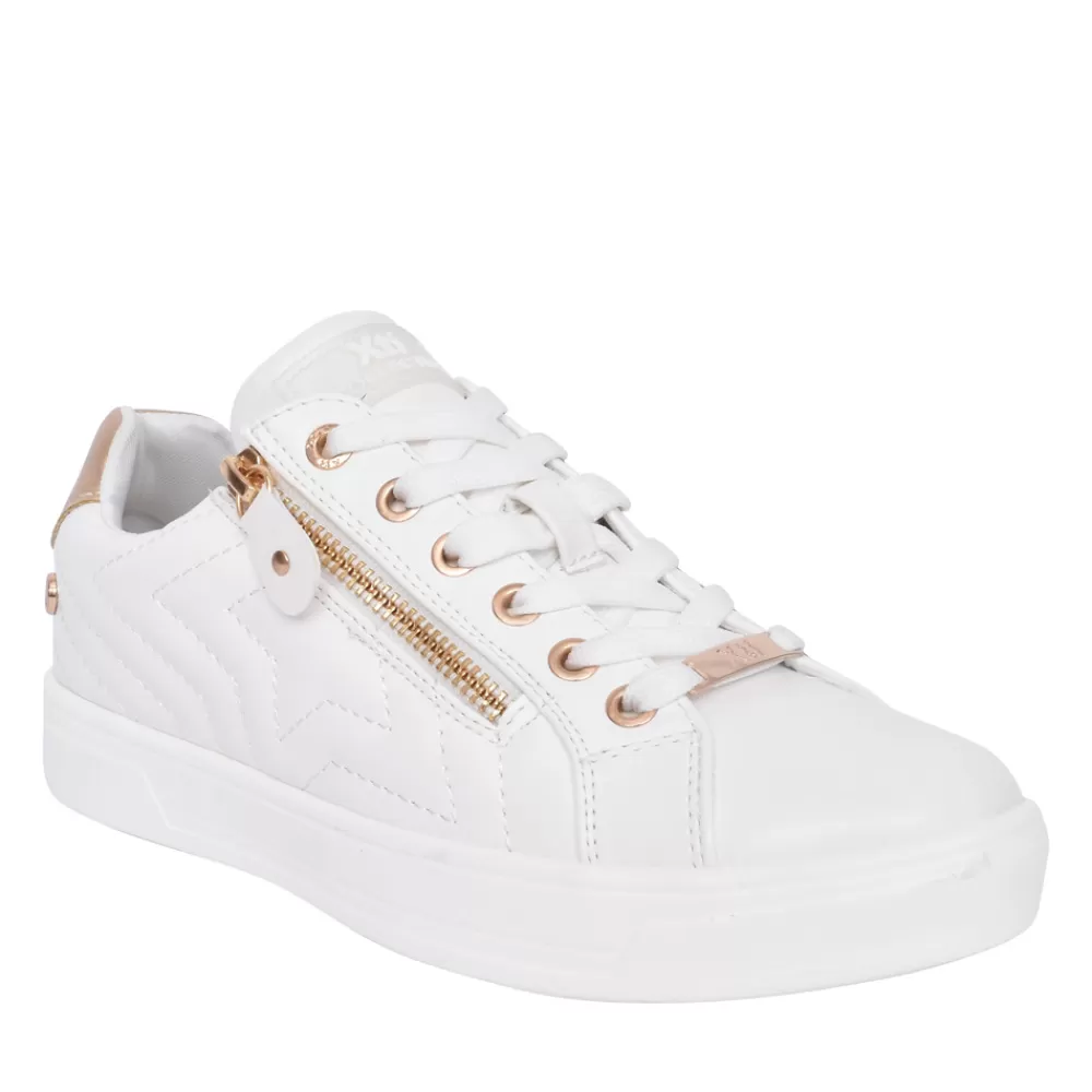 Ladies XTI Ladies 141579 Laced Trainer In White