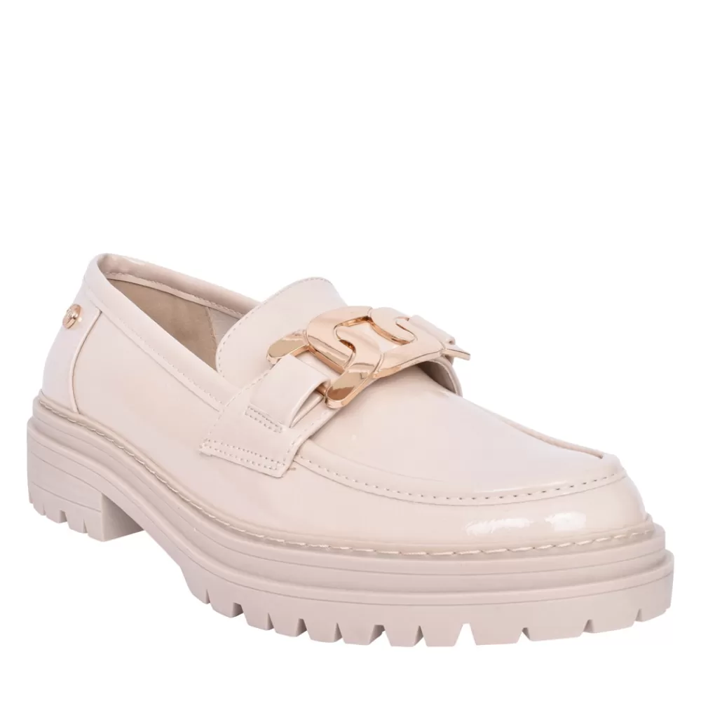 Ladies XTI Ladies 141727 Platform Loafer In Beige