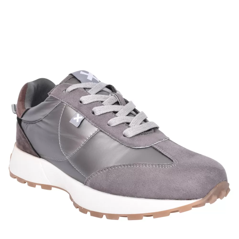 Ladies XTI Ladies 142008 Laced Trainer In Silver