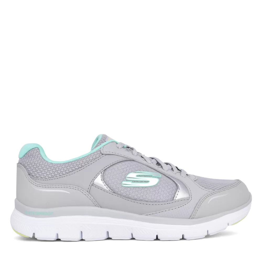 Ladies SKECHERS Ladies 149299 True Clarit Trainer In Grey