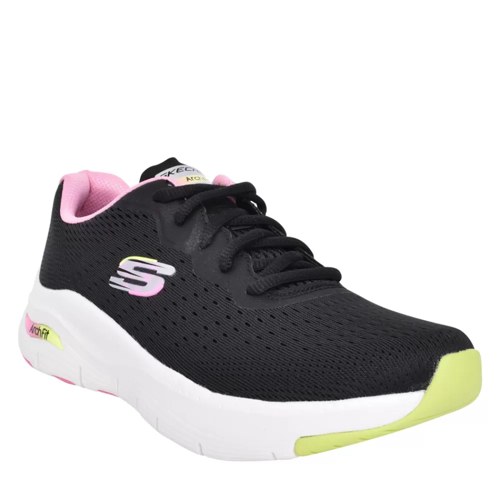 Ladies SKECHERS Ladies 149722 Infinity Cool Trainer In Black