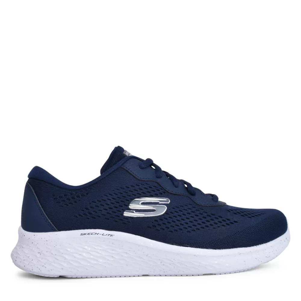 Ladies SKECHERS Ladies 149990 Lite Pro Laced Trainer In Navy