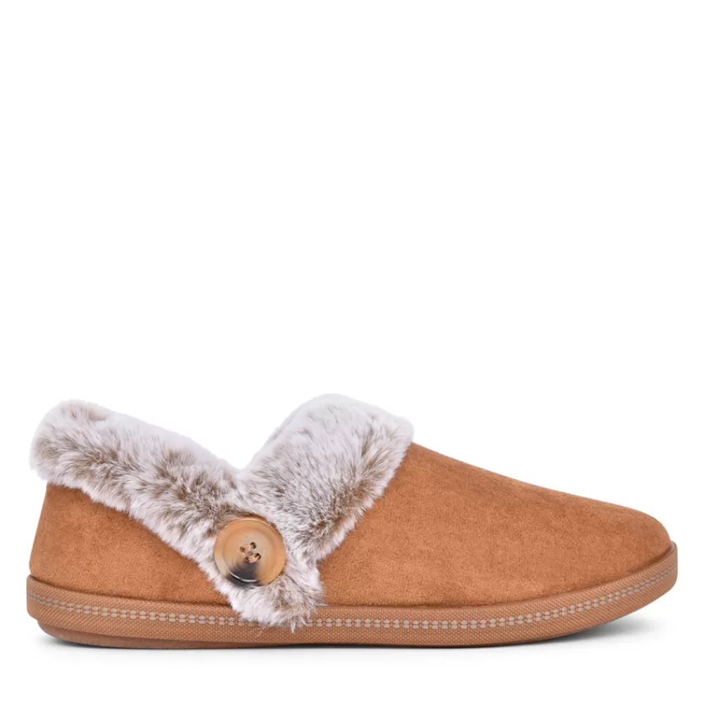 Ladies SKECHERS Ladies 167219 Fresh Toast Slipper In Tan