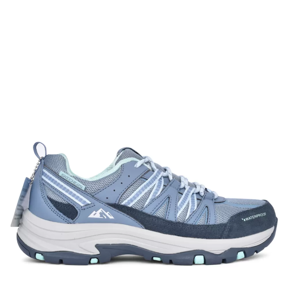Ladies SKECHERS Ladies 180003 Trego - Lookout Point Trainer In Blue