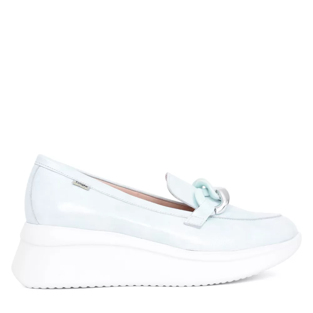 Ladies CALLAGHAN Ladies 30019 Wedge Shoe In Aqua