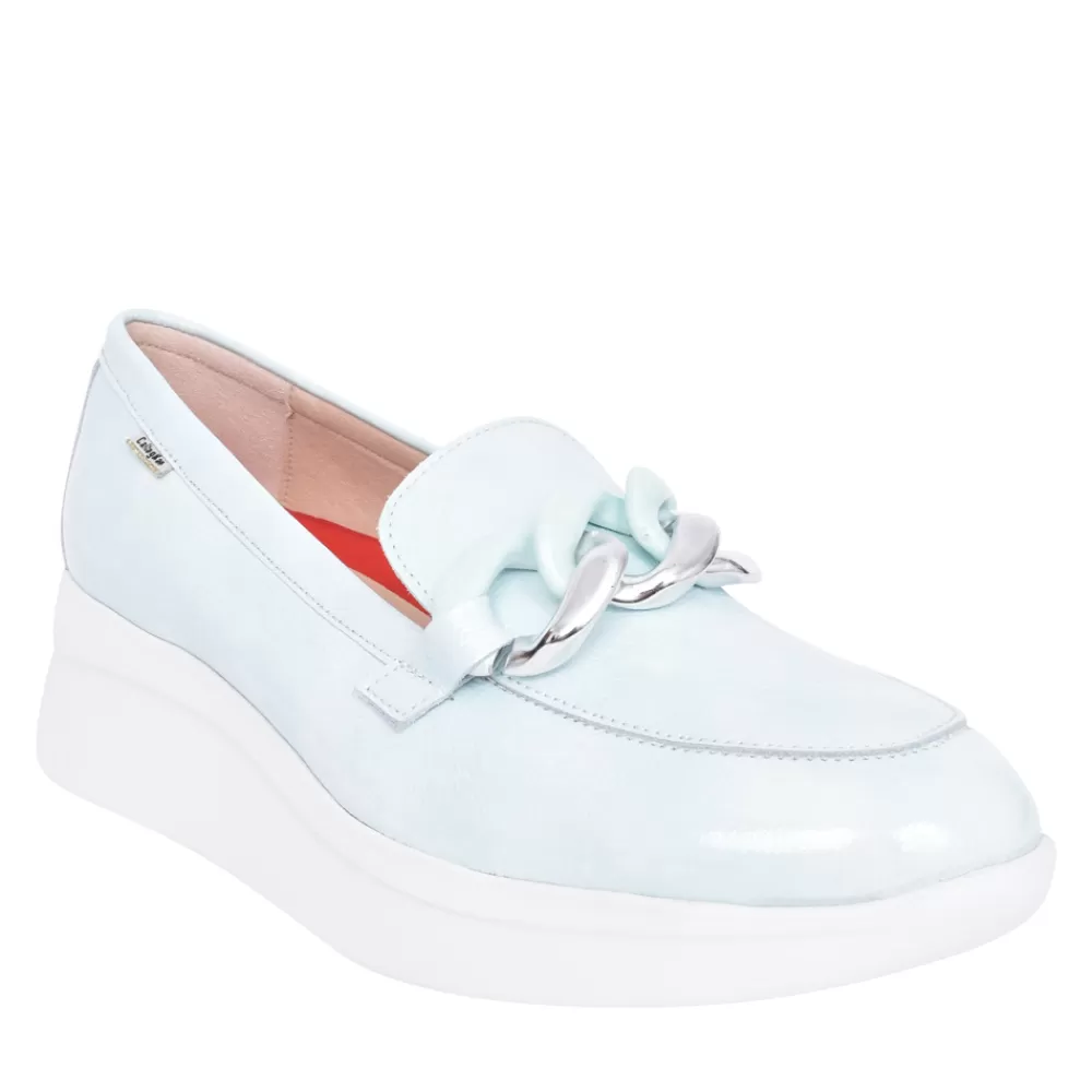 Ladies CALLAGHAN Ladies 30019 Wedge Shoe In Aqua