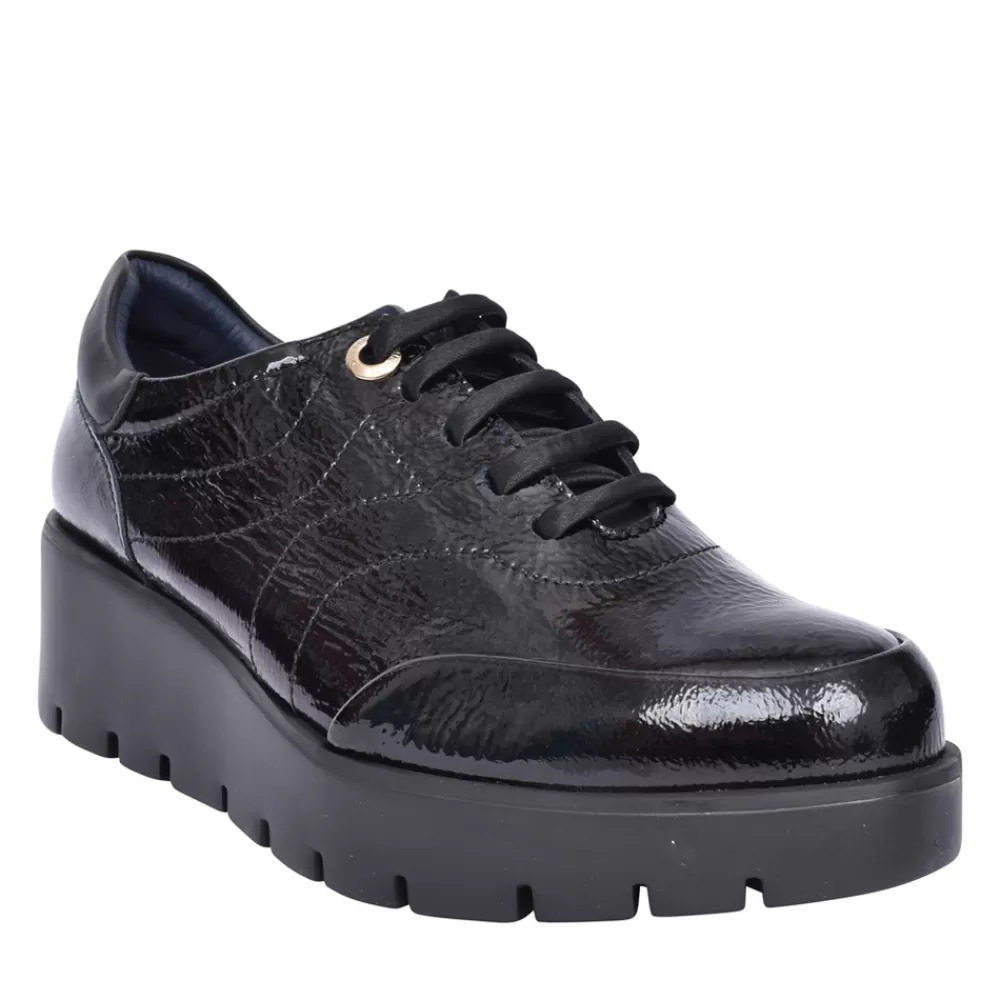 Ladies CALLAGHAN Ladies 32102 Wedge Shoe In Black