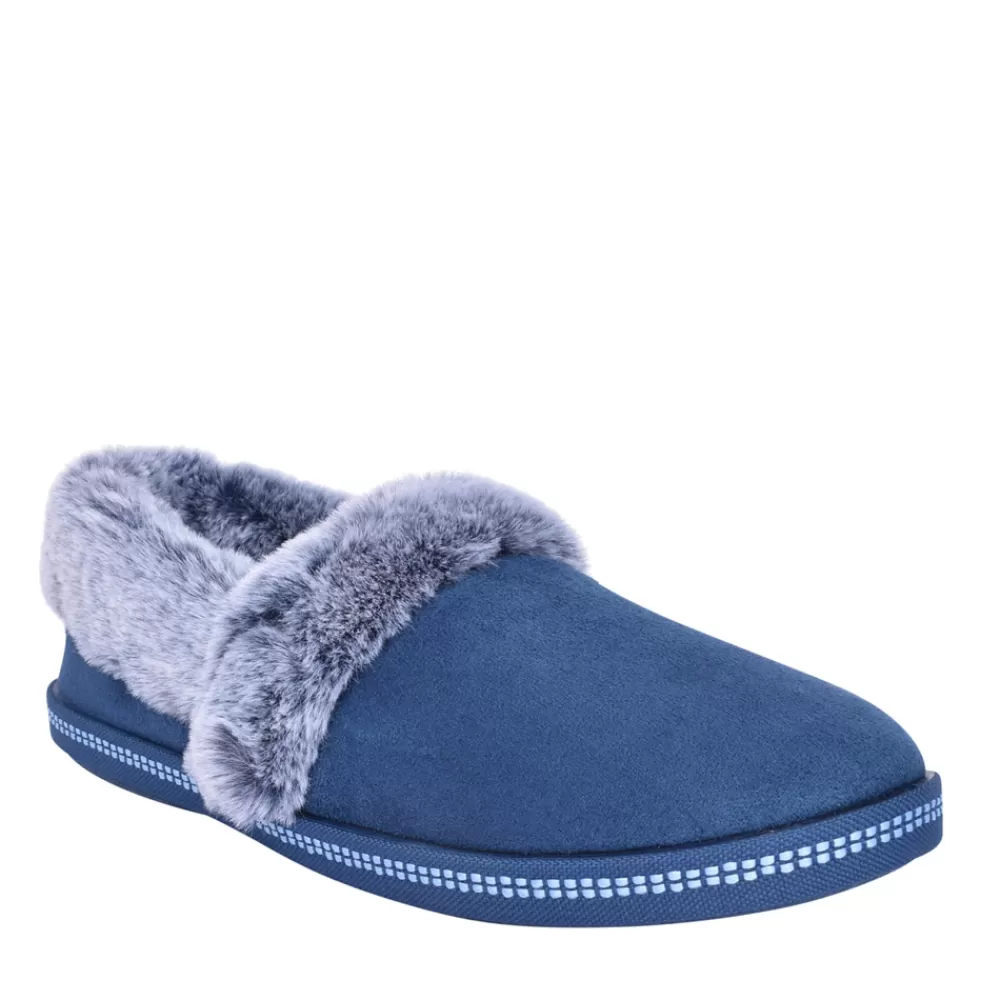 Ladies SKECHERS Ladies 32777 Cozy Campfire Slipper In Navy