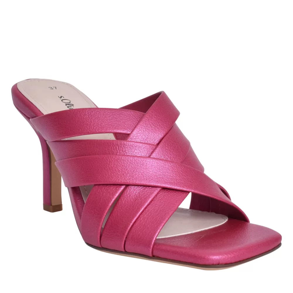 Ladies S.OLIVER Ladies 5-27205 Heeled Sandal In Pink