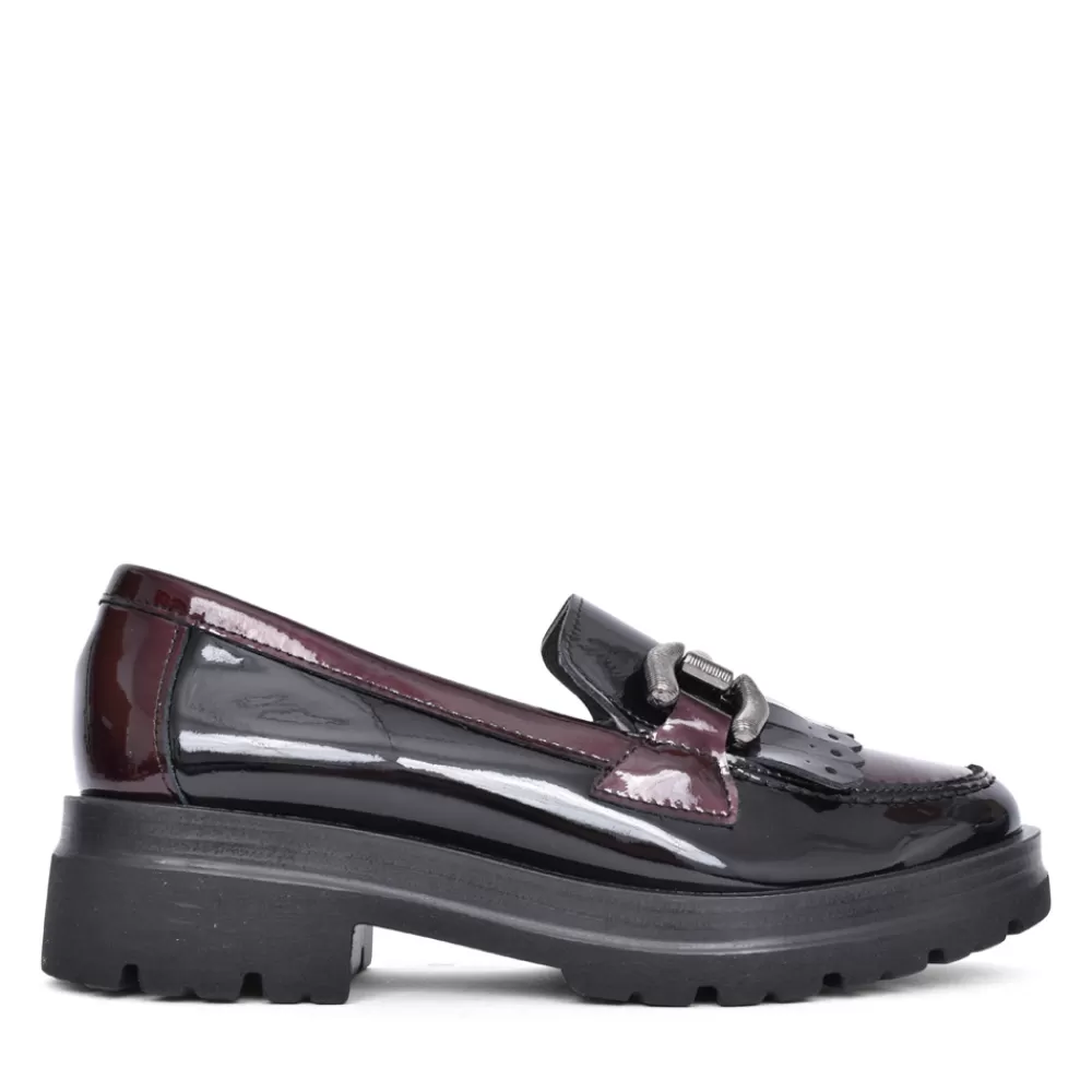 Ladies PITILLOS Ladies 5360 Loafer In Black Interest