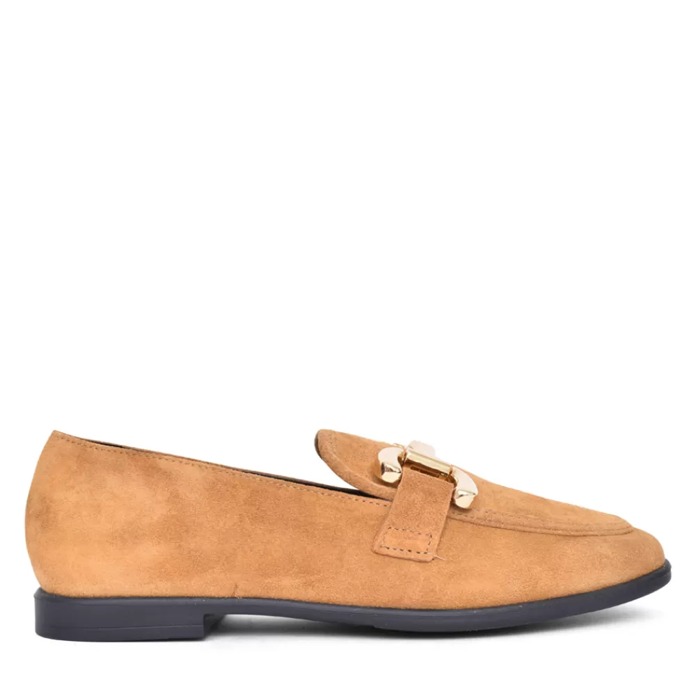 Ladies VIGUERA Ladies 8015 Loafer In Tan
