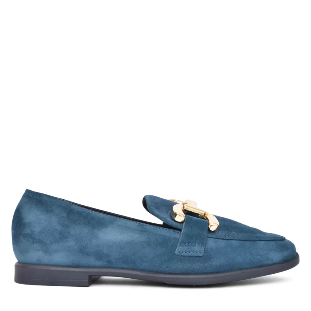 Ladies VIGUERA Ladies 8015 Loafer In Teal