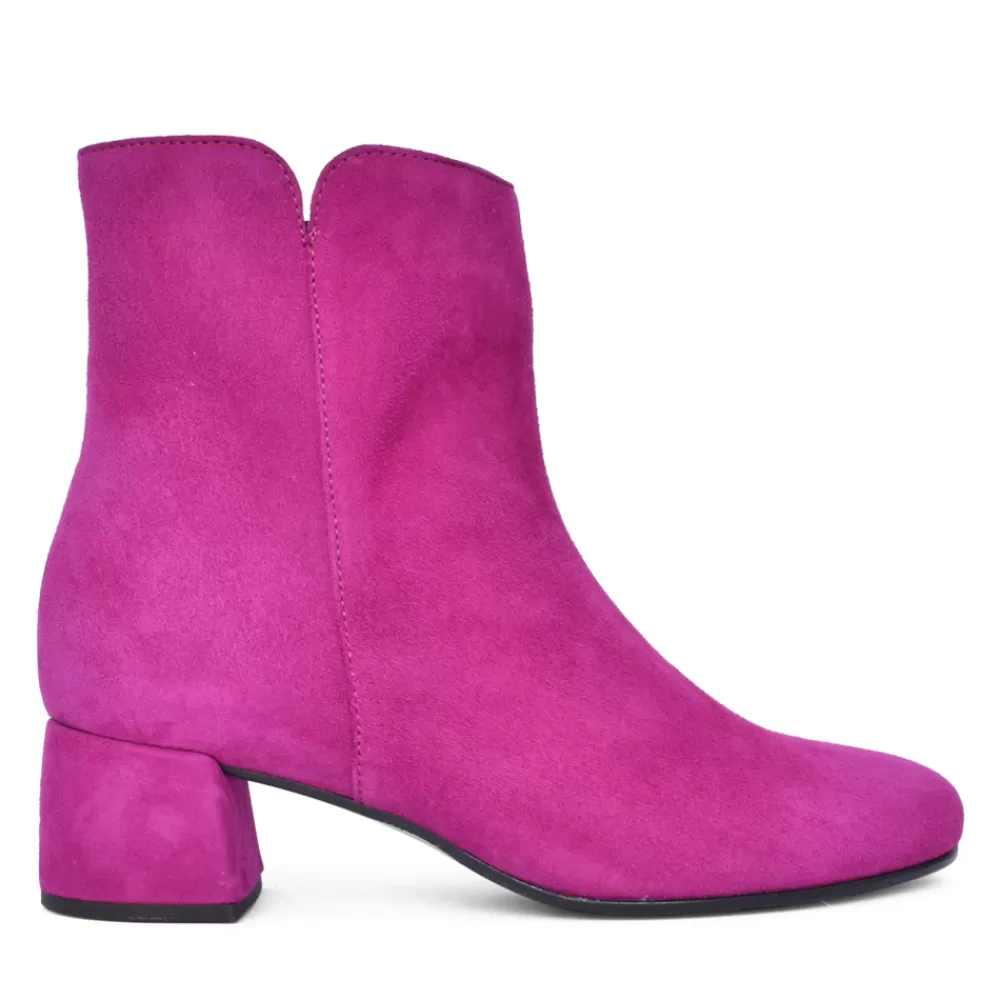 Ladies GABOR Ladies Abbey 35.680 Ankle Boot In Purple