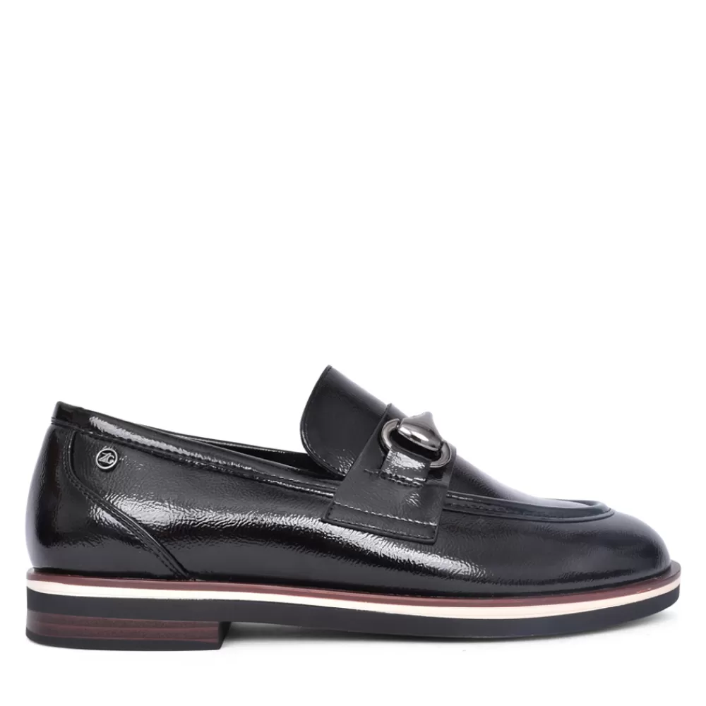 Ladies ZANNI & CO Ladies Afula Slip-On Shoe In Black