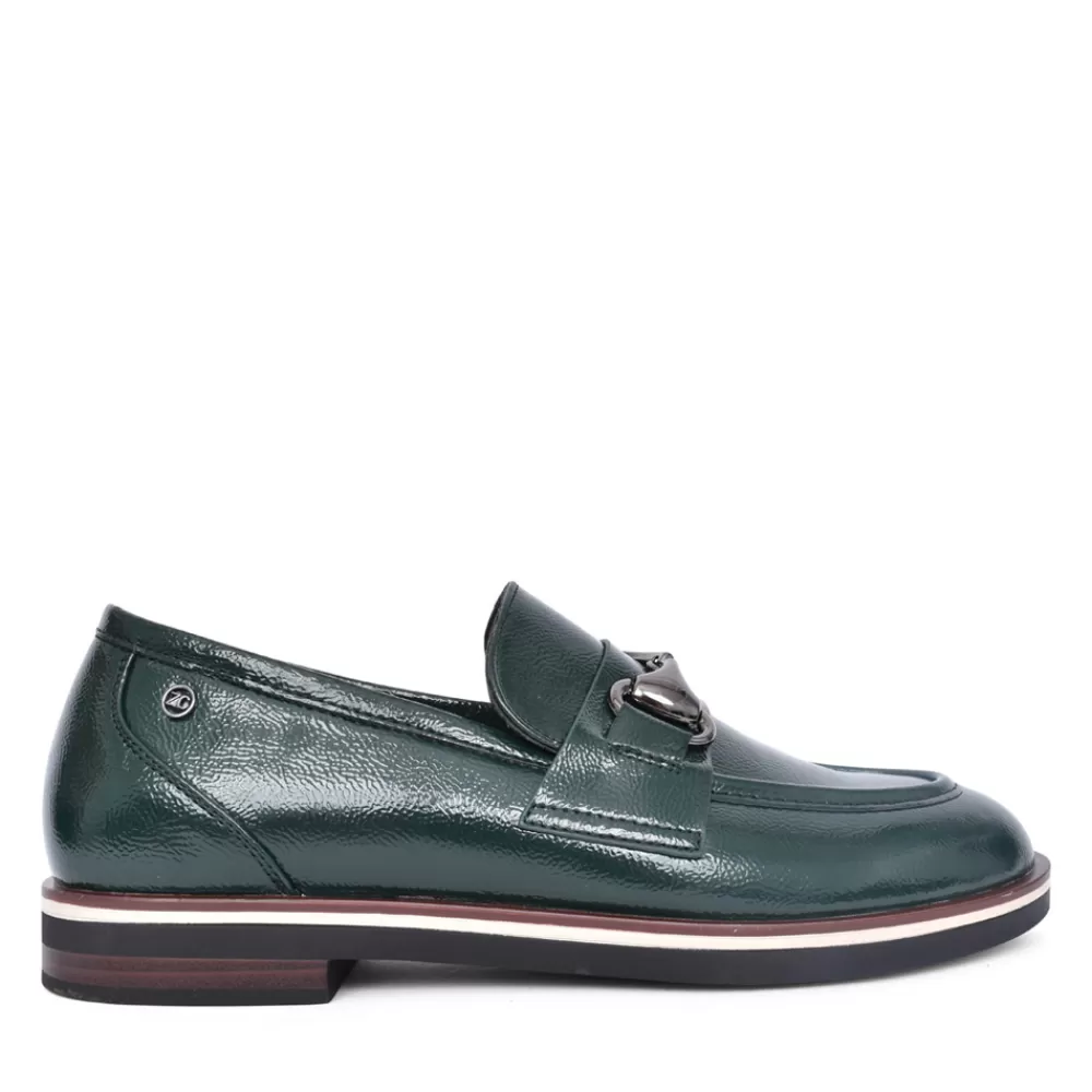 Ladies ZANNI & CO Ladies Afula Slip-On Shoe In Green
