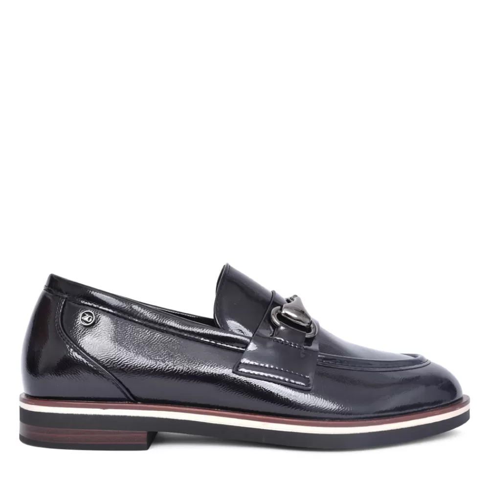 Ladies ZANNI & CO Ladies Afula Slip-On Shoe In Navy