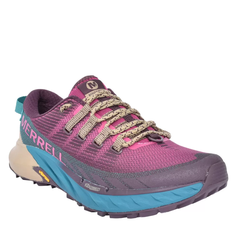 Ladies MERRELL Ladies Agility Peak 4 Trainer In Fuchsia