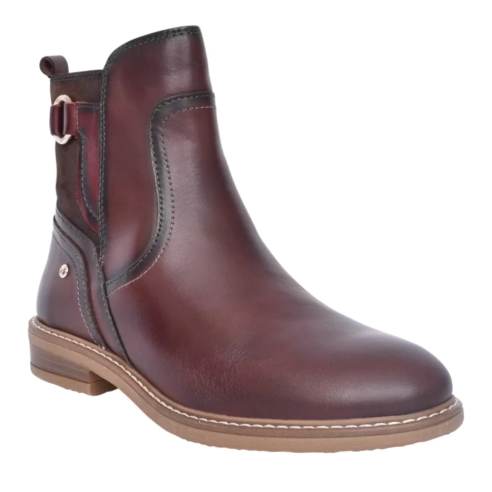 Ladies PIKOLINOS Ladies Aldaya Ankle Boot In Brown