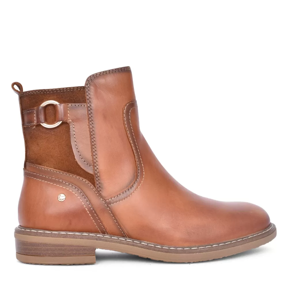 Ladies PIKOLINOS Ladies Aldaya Ankle Boot In Tan