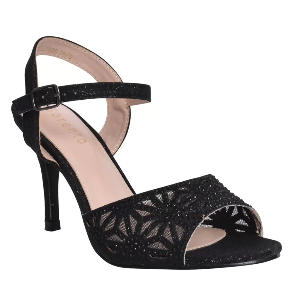 Ladies SORENTO Ladies Applewood Dress Sandal In Black