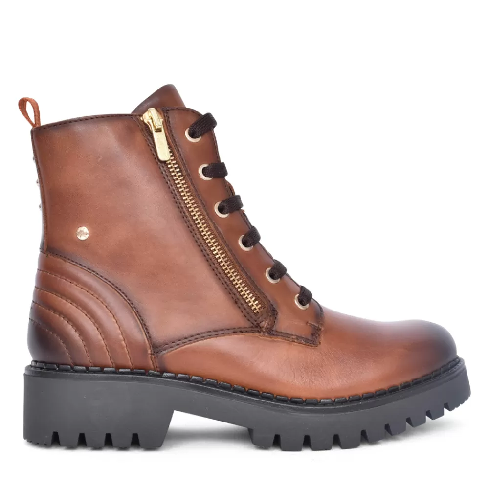 Ladies PIKOLINOS Ladies Aviles Ankle Boot In Tan