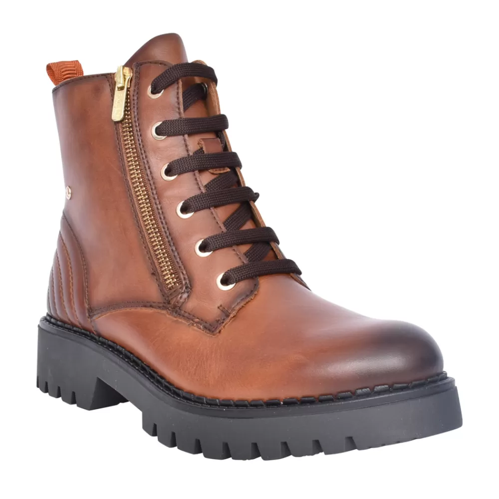Ladies PIKOLINOS Ladies Aviles Ankle Boot In Tan