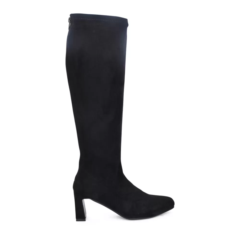 Ladies MILLIE & CO Ladies B918410 Long Leg Boot In Black