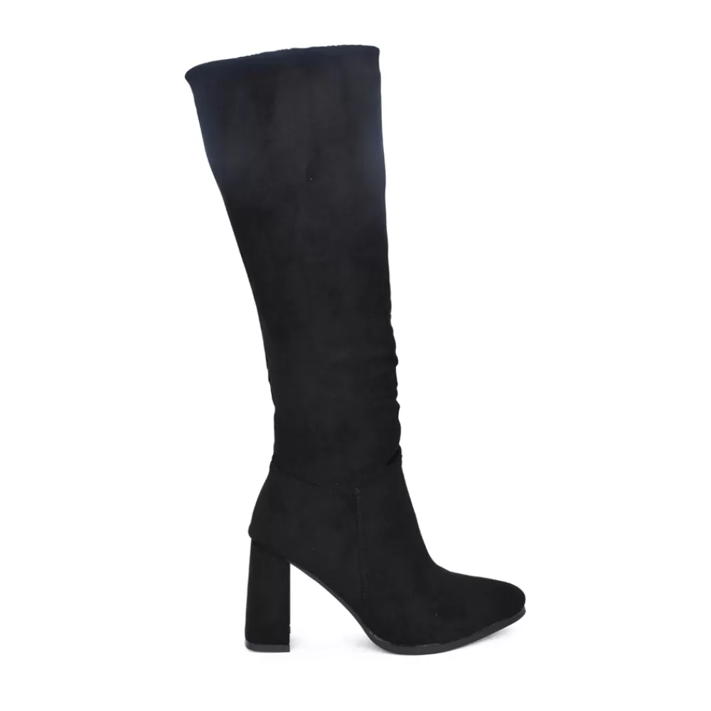 Ladies MILLIE & CO Ladies B918780 Long Leg Boot In Black