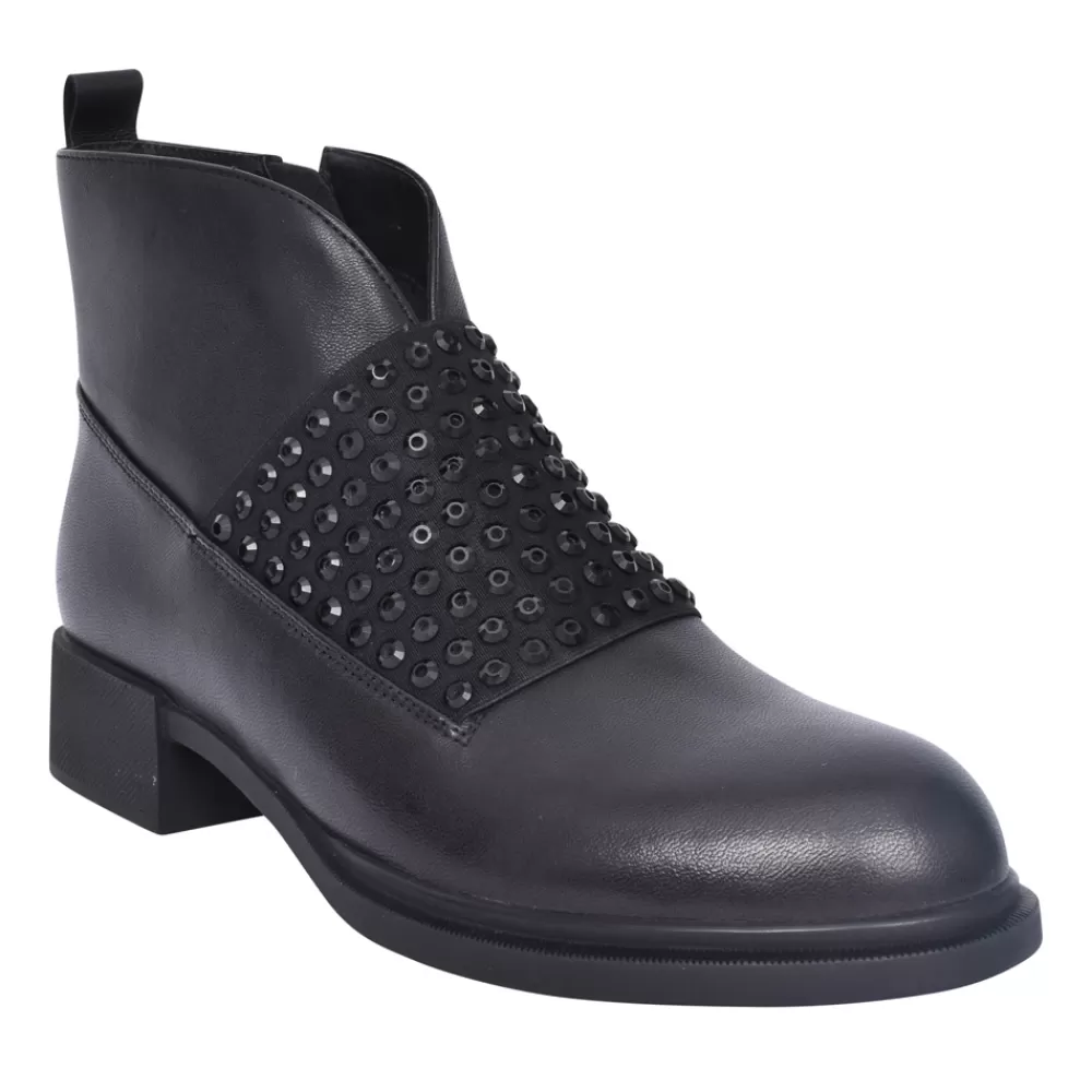 Ladies LORETTA VITALE Ladies C219 Ankle Boot In Black