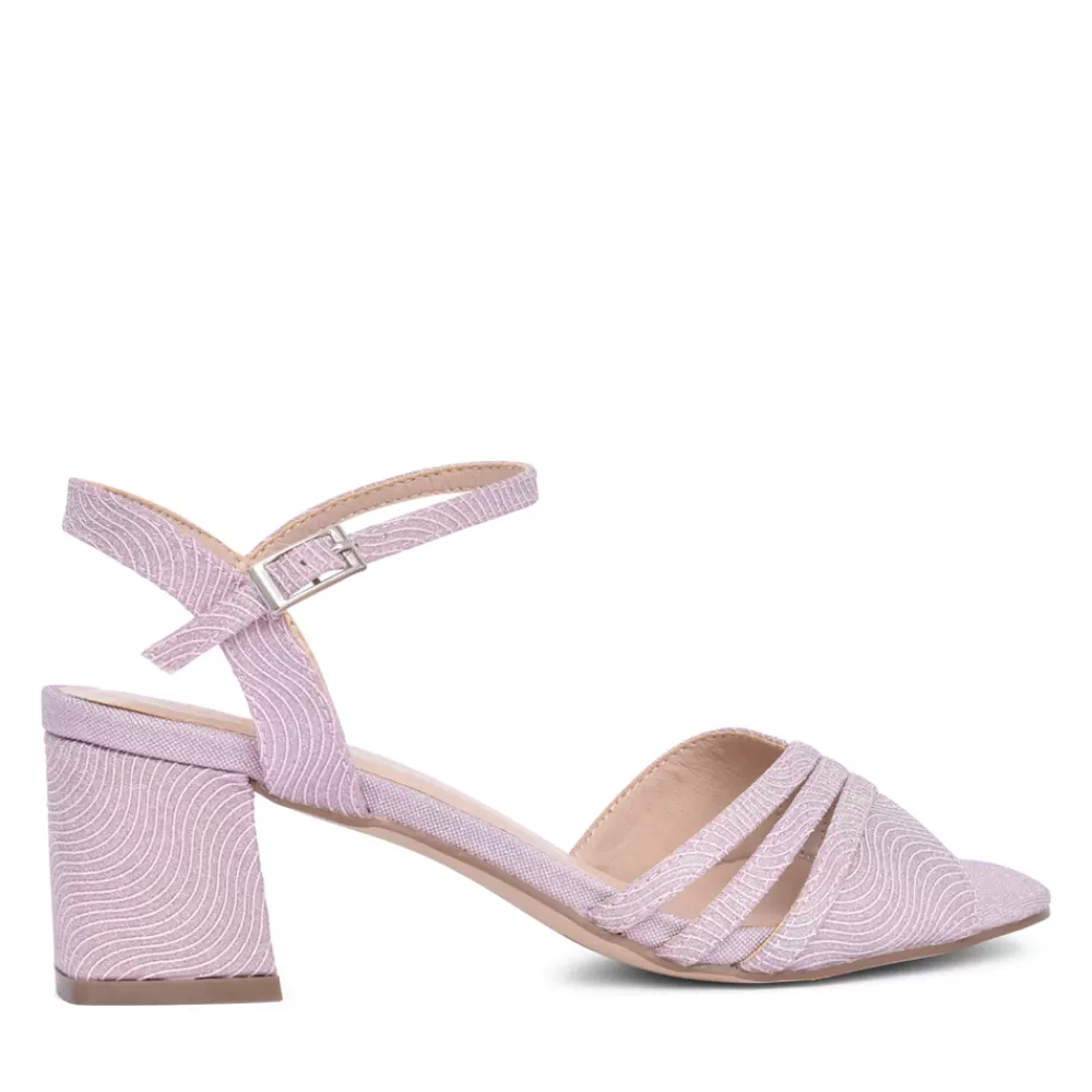 Ladies MENBUR Ladies Cetus 23689 Dress Sandal In Lilac
