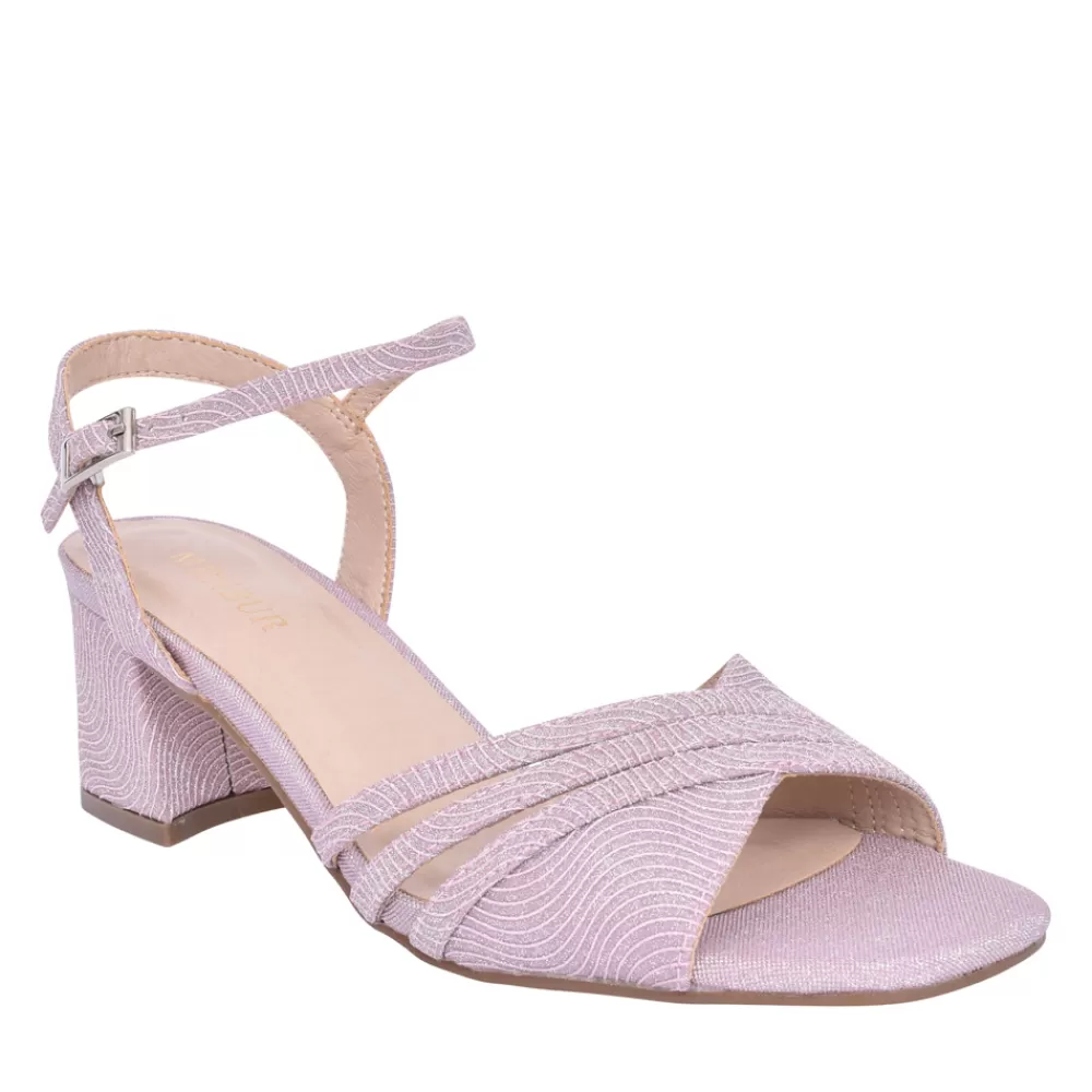 Ladies MENBUR Ladies Cetus 23689 Dress Sandal In Lilac