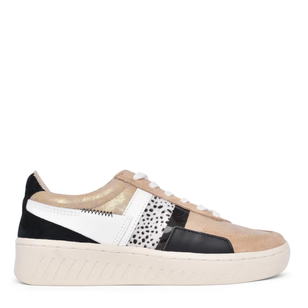 Ladies GOLA Ladies Clb218 Grandslam Laced Trainer In Gold