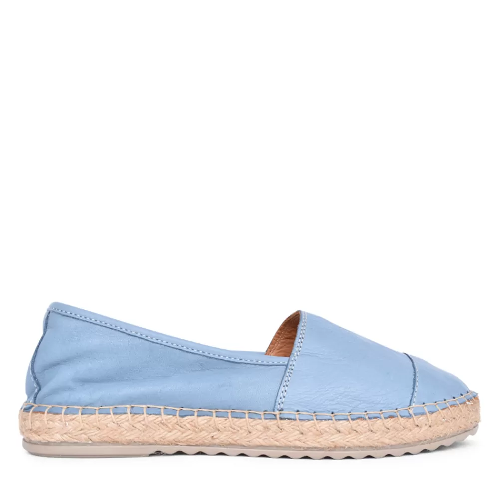 Ladies LAZY DOGZ Ladies Corfu Fld004 Espadrille In Blue