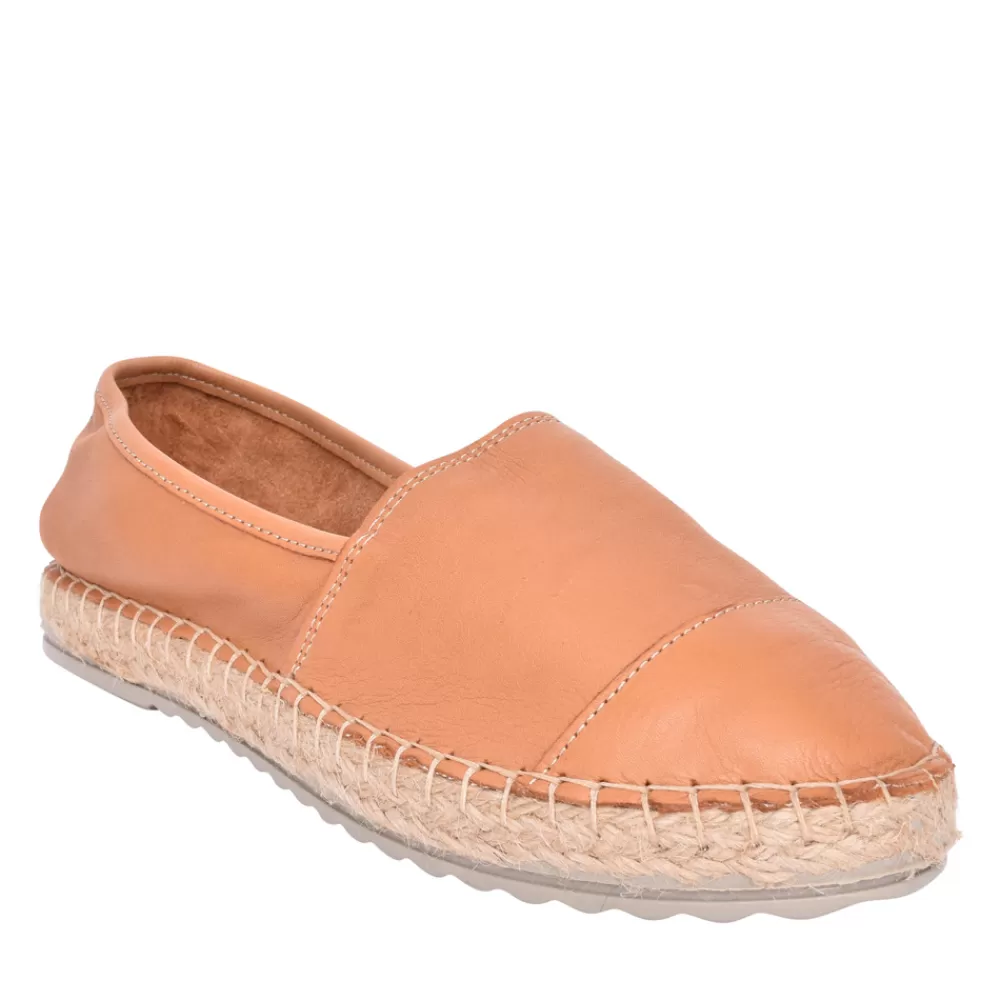 Ladies LAZY DOGZ Ladies Corfu Fld004 Espadrille In Tan