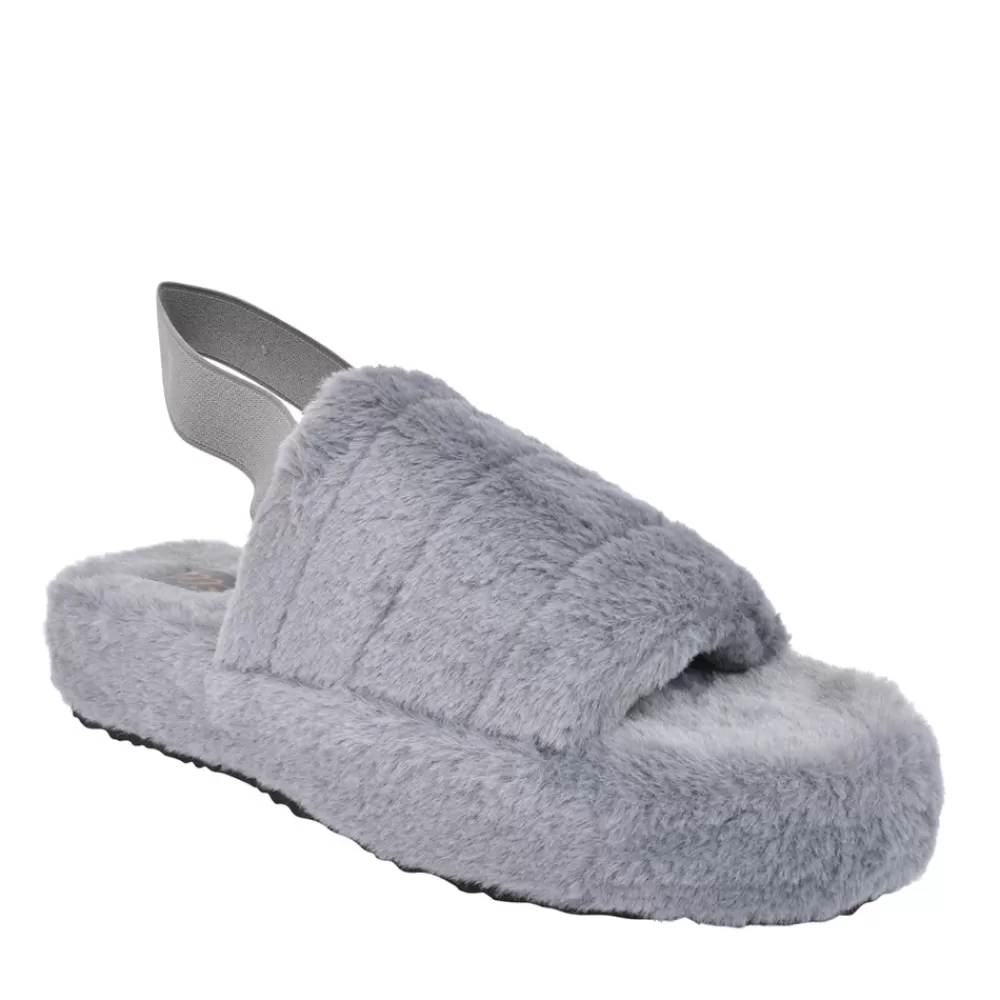Ladies ELLA Ladies Darcy Open Toe Slipper In Grey