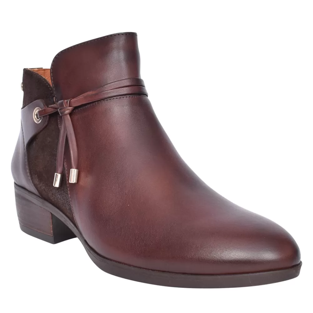 Ladies PIKOLINOS Ladies Daroca Ankle Boot In Burgandy