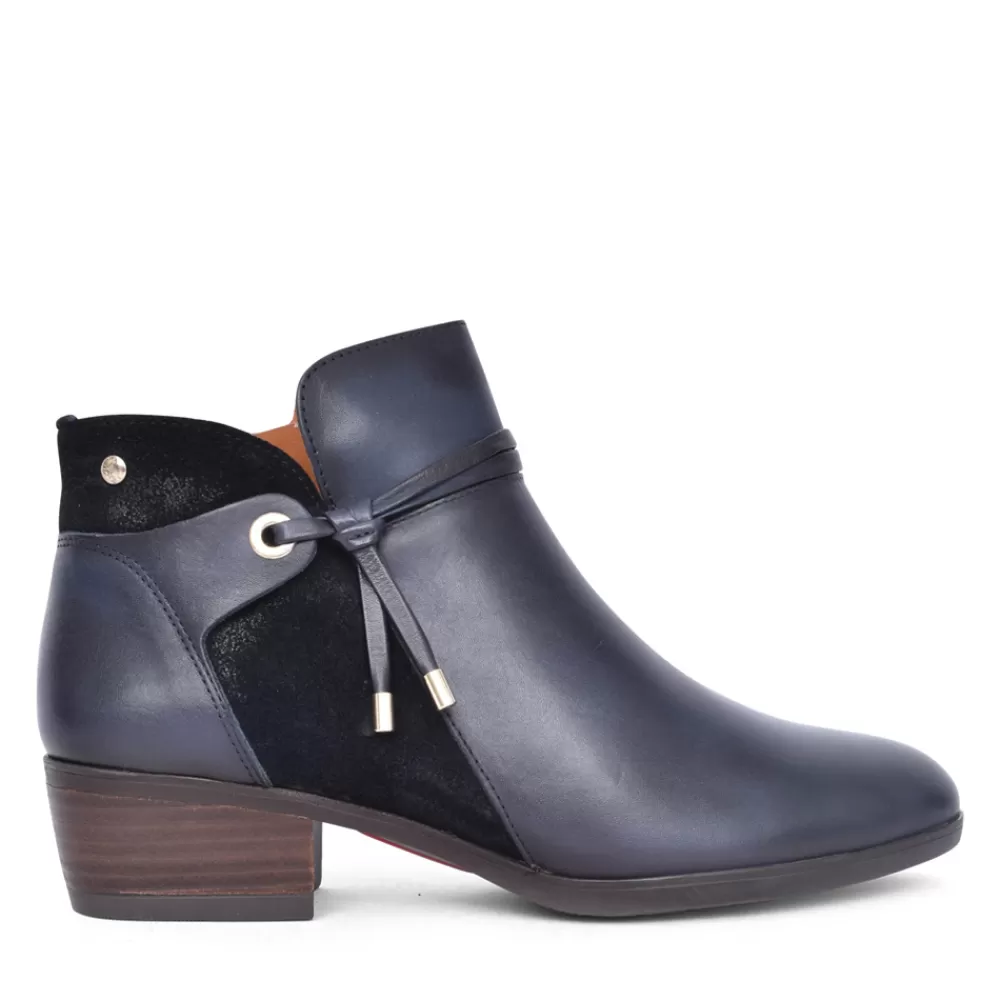 Ladies PIKOLINOS Ladies Daroca Ankle Boot In Navy