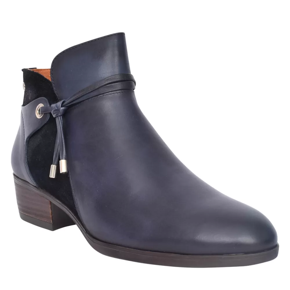 Ladies PIKOLINOS Ladies Daroca Ankle Boot In Navy