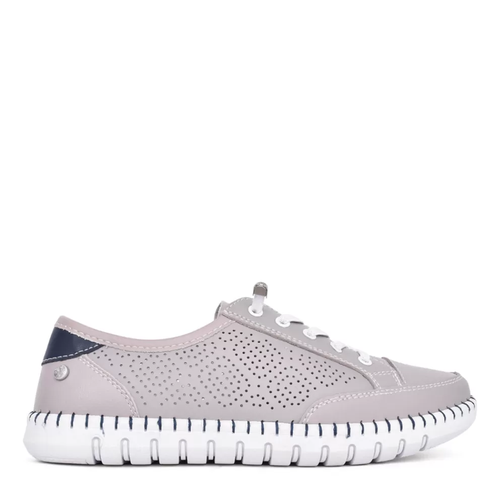 Ladies DRYLS Ladies Nineteen Trainer In Stone