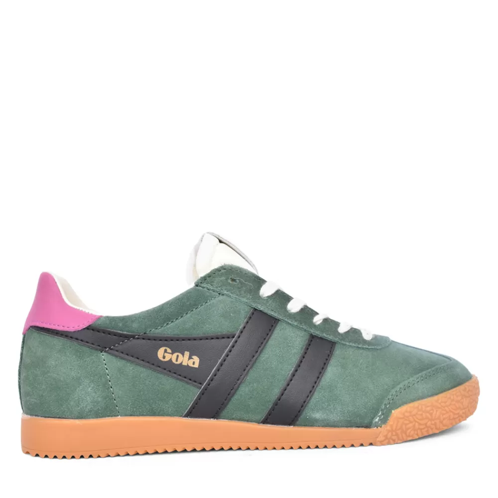 Ladies GOLA Ladies Elan Clb538 Laced Trainer In Green