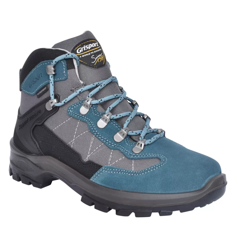 Ladies GRISPORT Ladies Excalibur Clg730 Laced Walking Boot In Blue