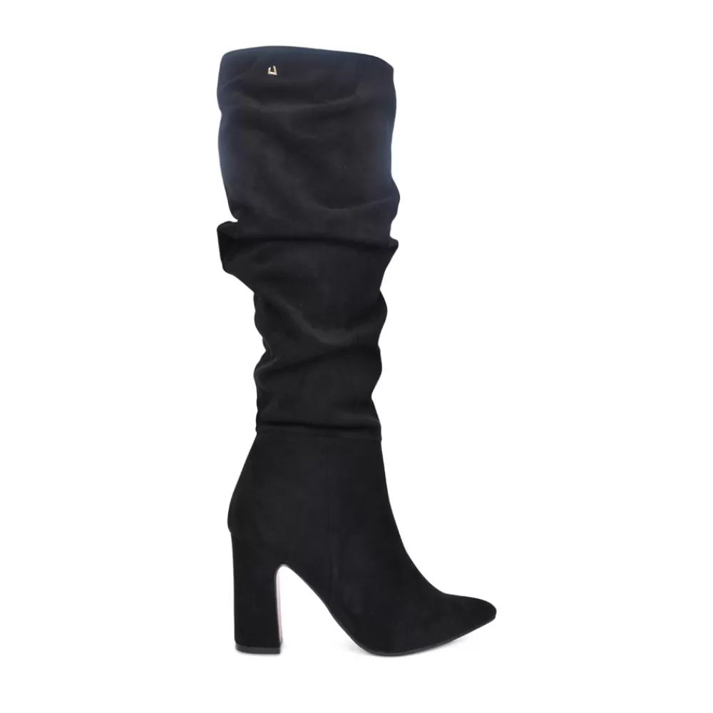 Ladies UNA HEALY Ladies Famous Friends Long Leg Boot In Black