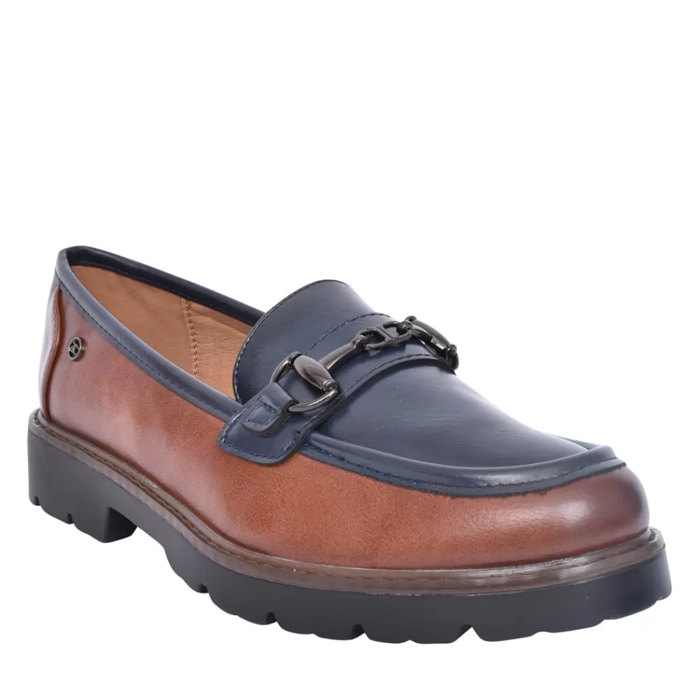 Ladies ZANNI & CO Ladies Farkhor Loafer In Navy
