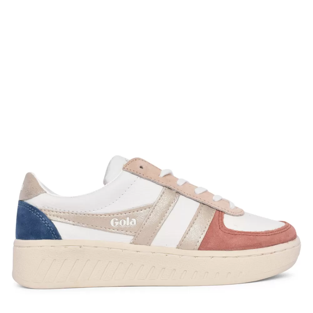 Ladies GOLA Ladies Grandslam Clb207 Trainer In White
