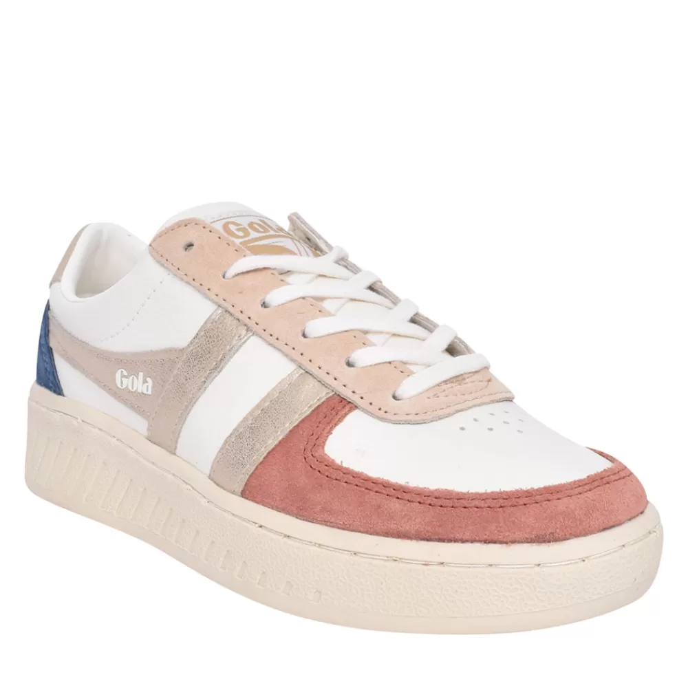 Ladies GOLA Ladies Grandslam Clb207 Trainer In White